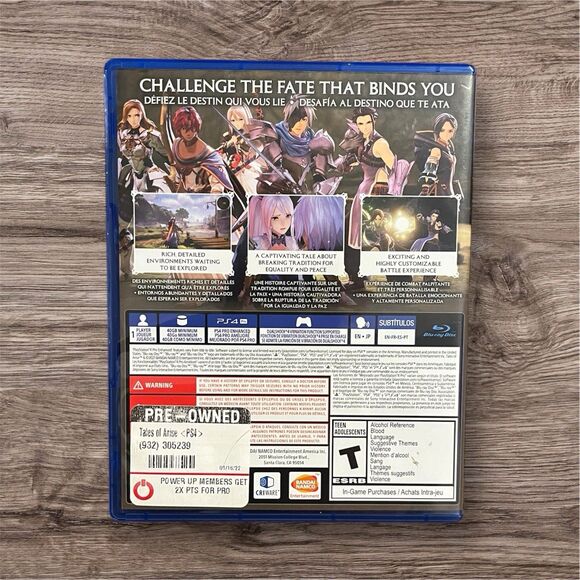 Tales of Arise PS4 PlayStation 4 Video Game Anime - Picture 2 of 3